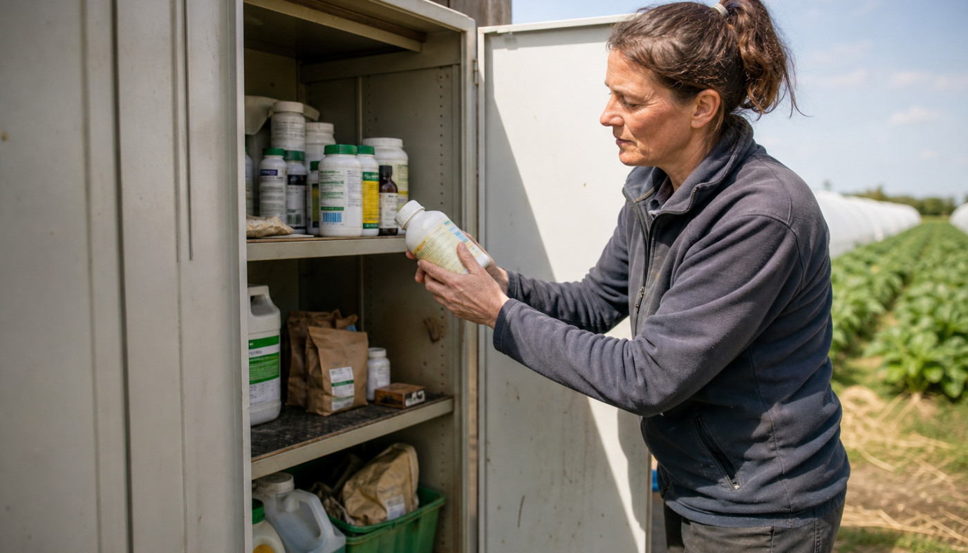 Armoire phytosanitaire : au cœur des pratiques durables des producteurs bio