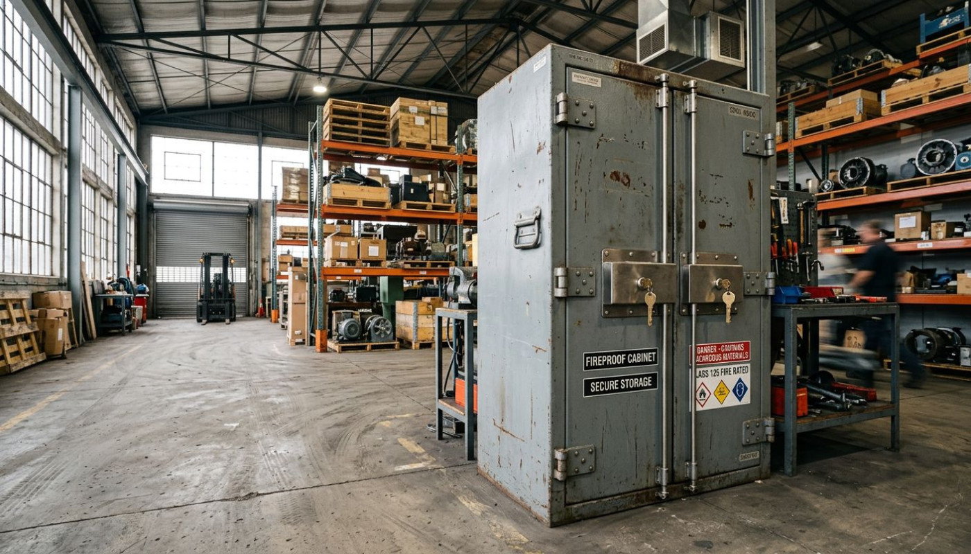 Choisir une armoire inflammable adaptée à vos besoins de sécurité
