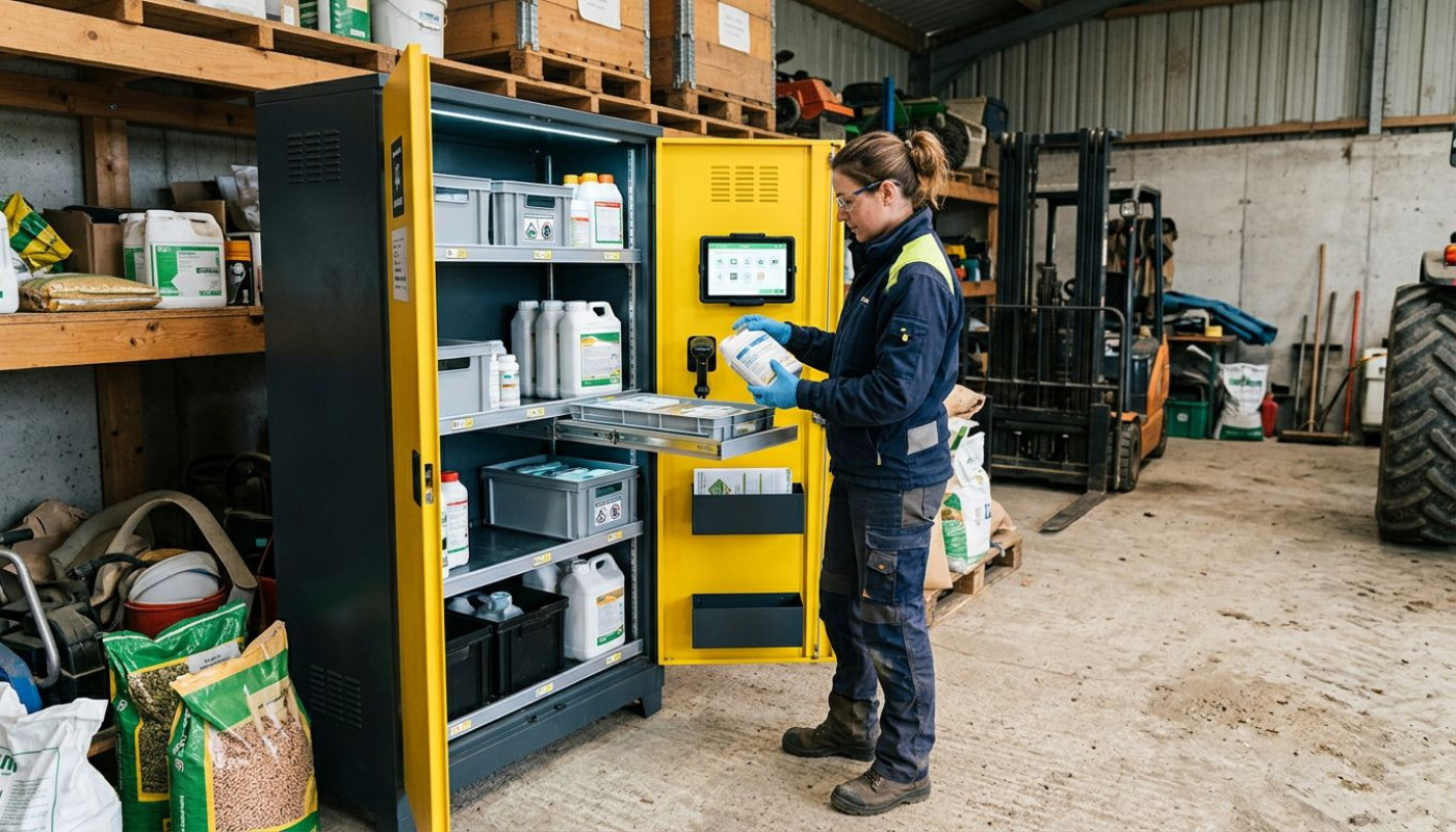 Entre législation et innovation : l’armoire phytosanitaire repense la sécurité au travail