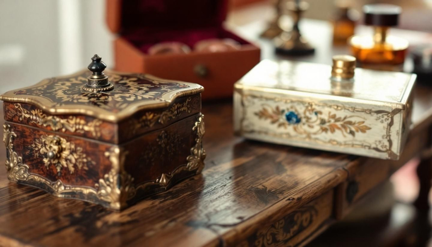 Explorer l'histoire des coffrets de parfums à travers les âges