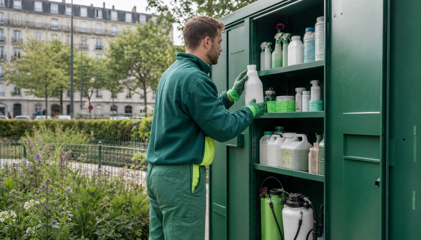 Les armoires phytosanitaires face au défi du zéro phyto en ville