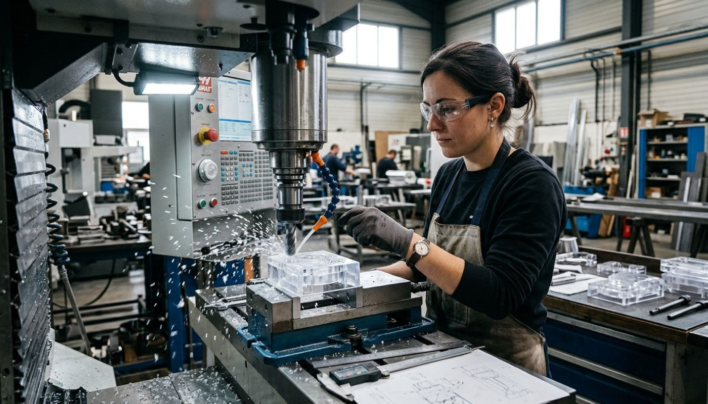 L’usinage du polycarbonate : entre précision et créativité industrielle