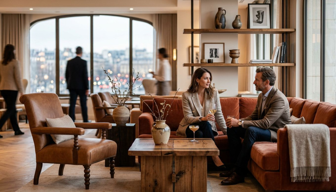 Mobilier hotel : quand l’artisanat français donne le ton à l’international