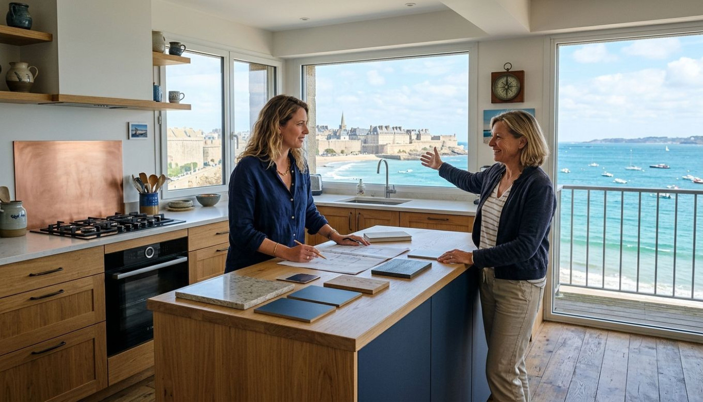Pourquoi les architectes recommandent un cuisiniste Saint Malo pour les projets en bord de mer ?